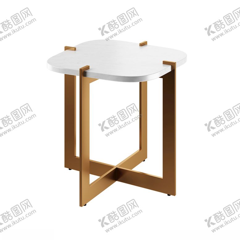 编号：76929812160402344825【酷图网】源文件下载-C4D模型茶几