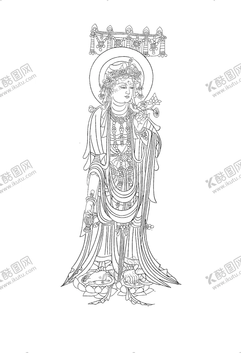 编号：45324804180552441899【酷图网】源文件下载-观音像