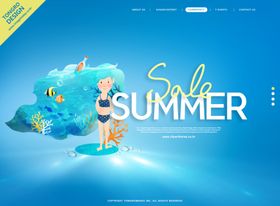 夏季海报