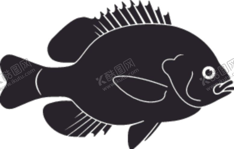 编号：58673110210620034143【酷图网】源文件下载-海洋生物系列海鱼