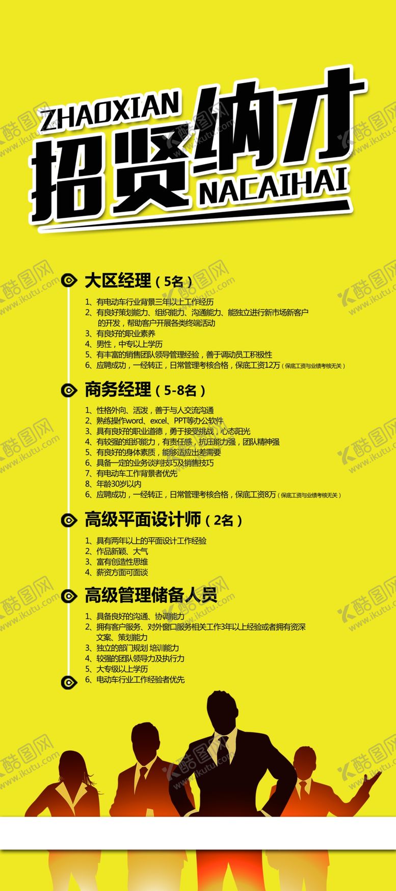 编号：66964106142218365092【酷图网】源文件下载-招贤纳才展架