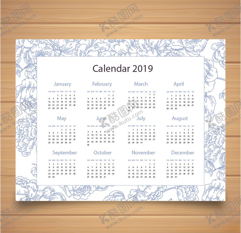 编号：86553209211613164544【酷图网】源文件下载-台历