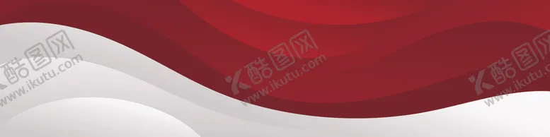 编号：96975601310426588425【酷图网】源文件下载-红白波浪线矢量背景