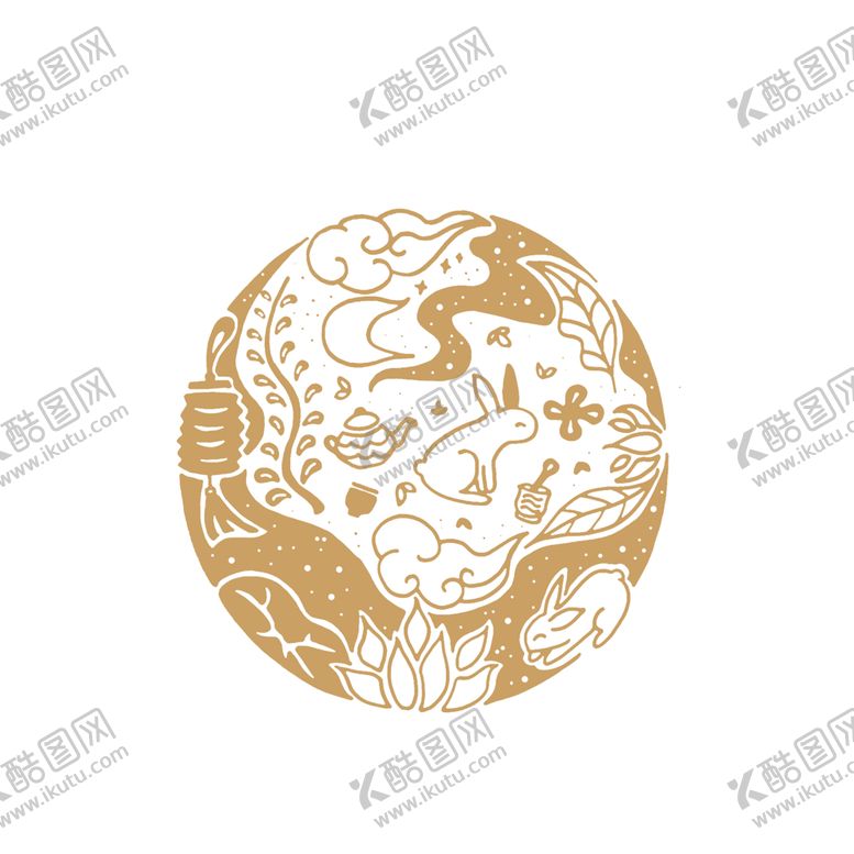 编号：24152105180916225134【酷图网】源文件下载-中秋节素材