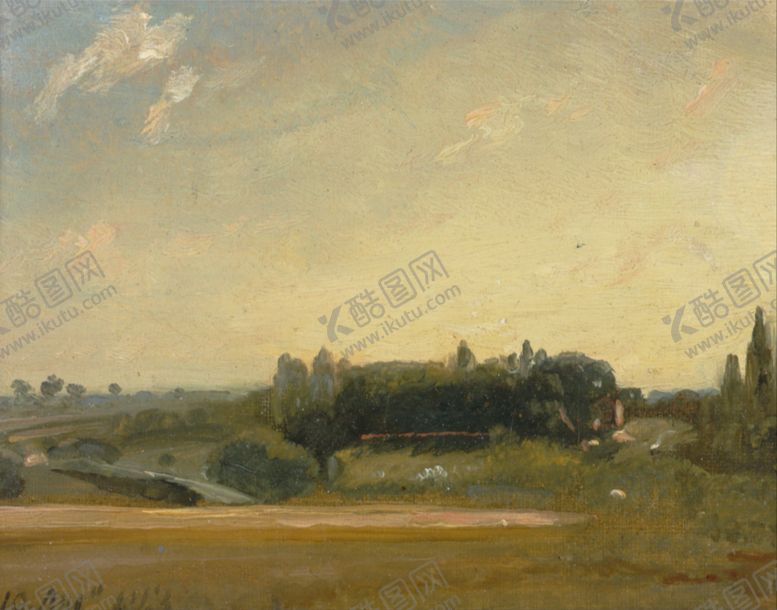编号：58364610310044013354【酷图网】源文件下载-复古风景油画