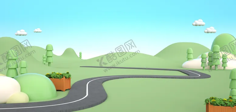 编号：55561701281226108730【酷图网】源文件下载-立体背景 C4D