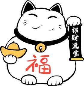 招财猫壁纸