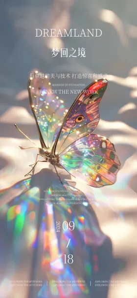 医美邀请函海报