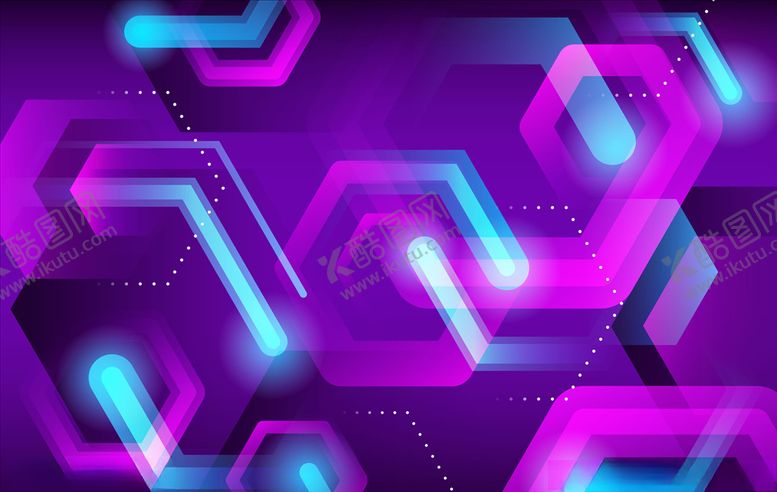 编号：74455409151120423806【酷图网】源文件下载-波浪多彩动感抽象背景