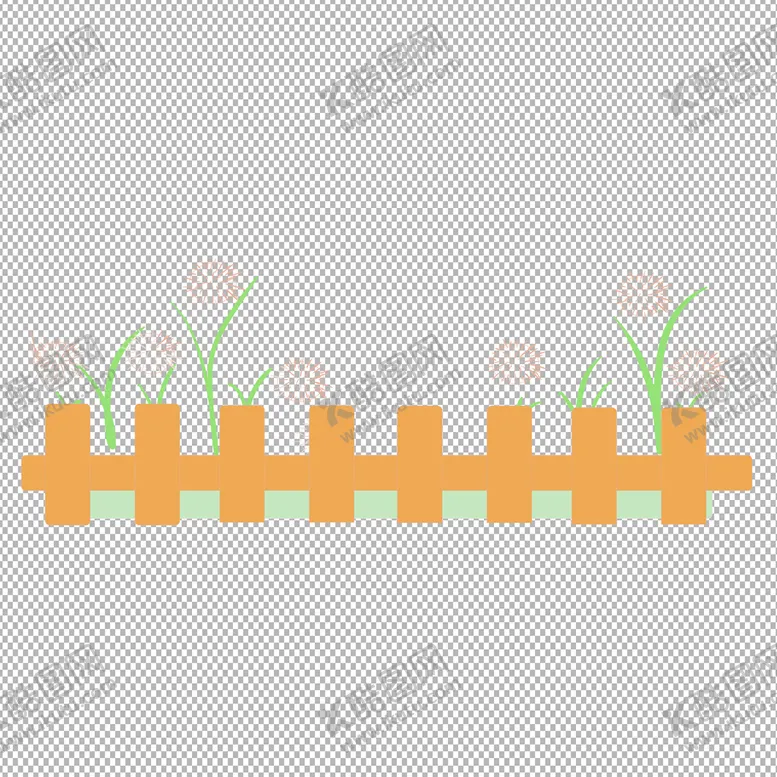 编号：12098409180906081802【酷图网】源文件下载-透明底栏杆          