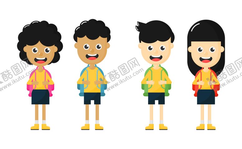 编号：54197609172002306992【酷图网】源文件下载-矢量人物素材