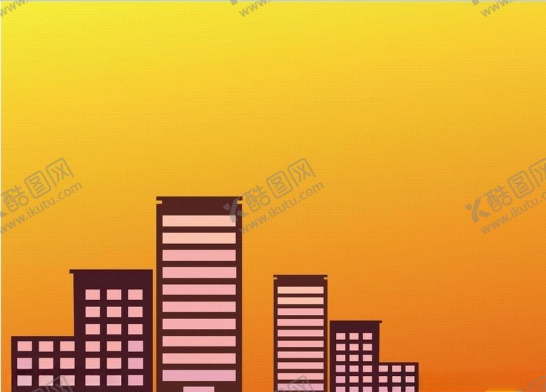 编号：61553409121251589334【酷图网】源文件下载-建筑房屋剪影-13