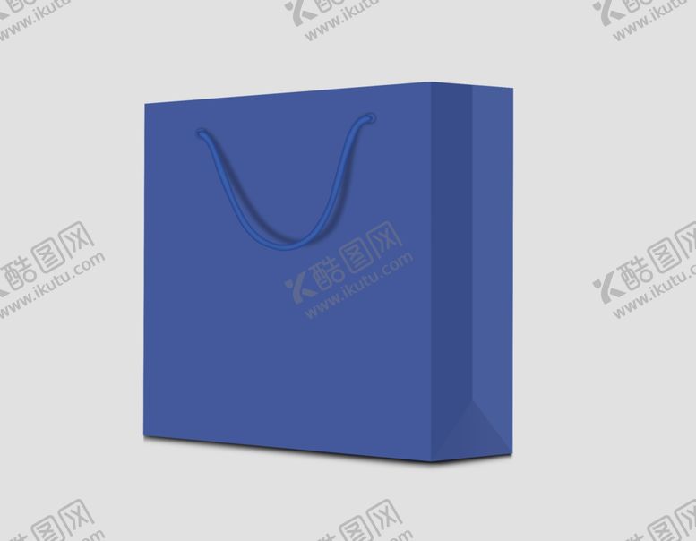编号：21798007050353199815【酷图网】源文件下载-蓝色手提袋样机/效果图