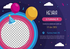 生日邀请函