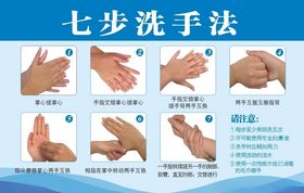 七步洗手法