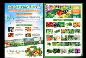 蔬菜配送单页