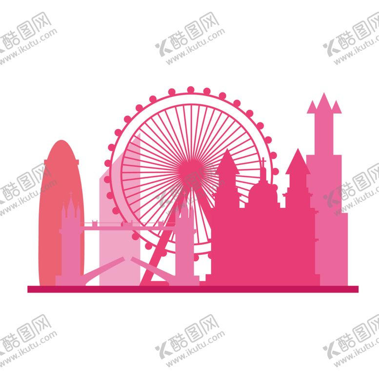 编号：52522809250100507748【酷图网】源文件下载-城市剪影