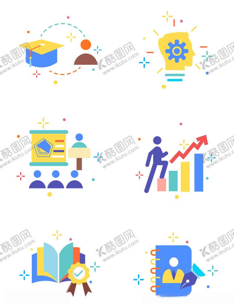 编号：27806505131739006154【酷图网】源文件下载-卡通手绘mbe教育商务办公团队
