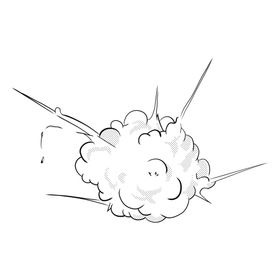爆炸烟雾