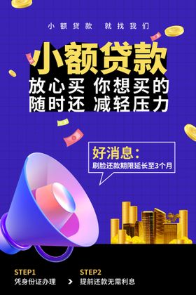 投资理财创意海报金融保险互联网金融申请贷款