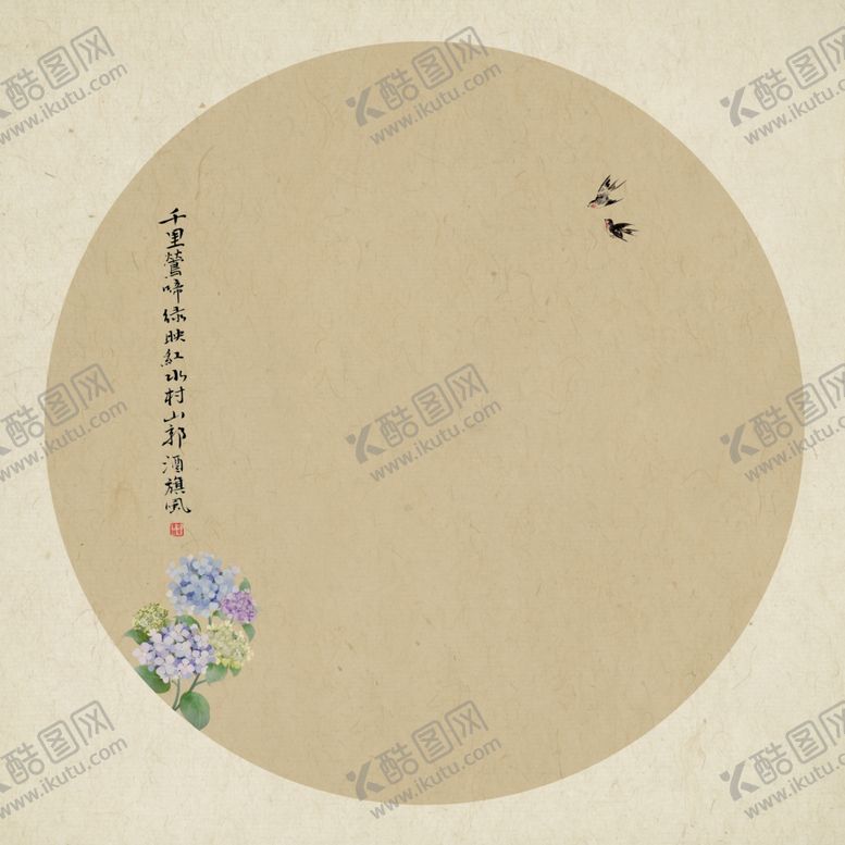 编号：93069710151139182424【酷图网】源文件下载-中国风工笔画背景