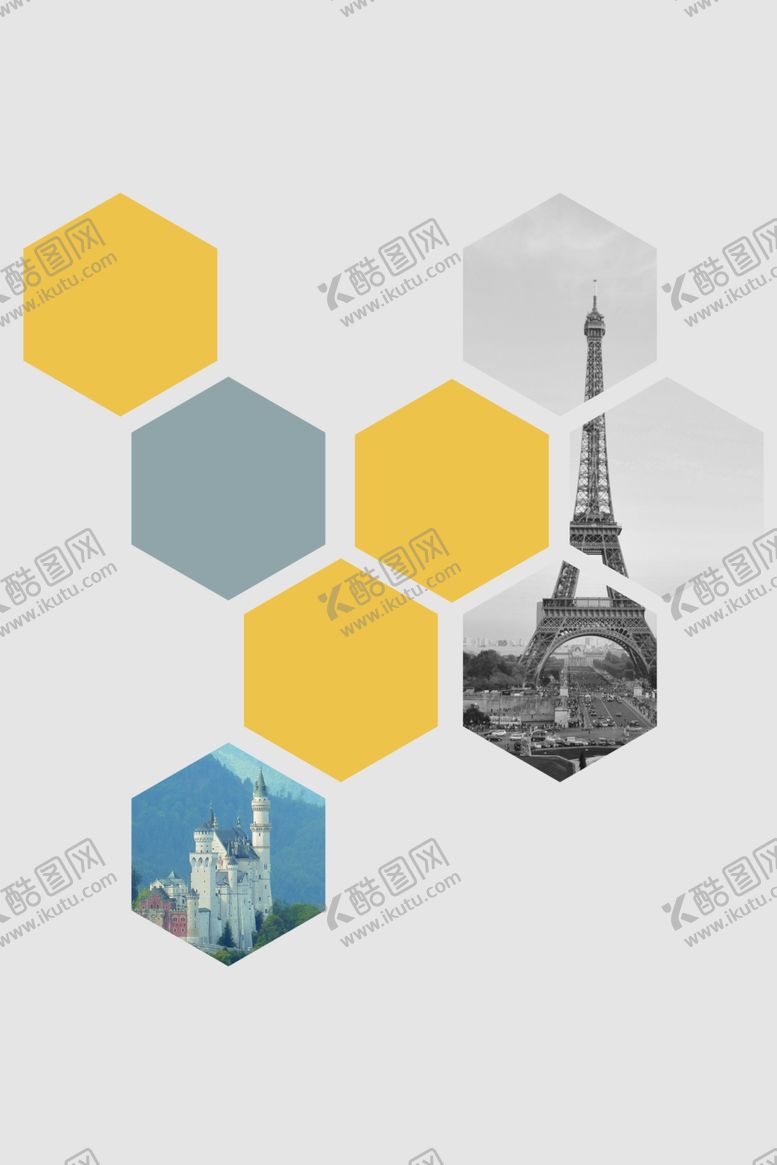 编号：65618910250540346034【酷图网】源文件下载-多边形时尚装饰画