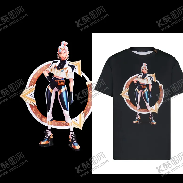 编号：28904609121748404741【酷图网】源文件下载-游戏人物短袖