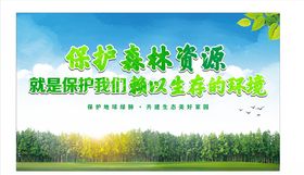 保护森林资源