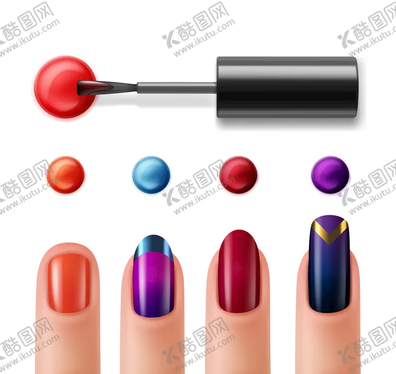 编号：71204610010039298036【酷图网】源文件下载-指甲油