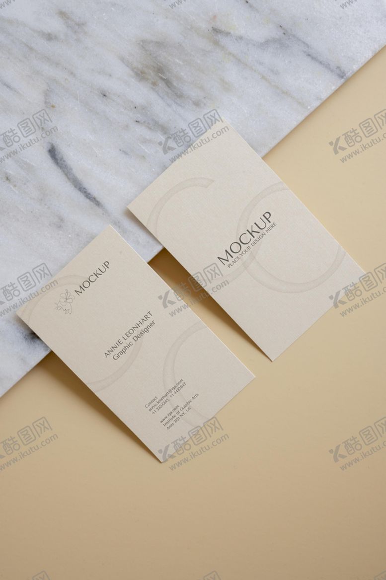 编号：94328009150032571756【酷图网】源文件下载-名片样机