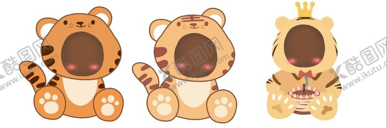 编号：73912409132034445486【酷图网】源文件下载-卡通老虎