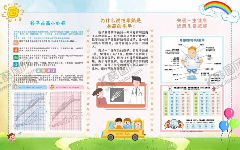 编号：58121504201620567921【酷图网】源文件下载-儿童长高小妙招性早熟身高的杀手