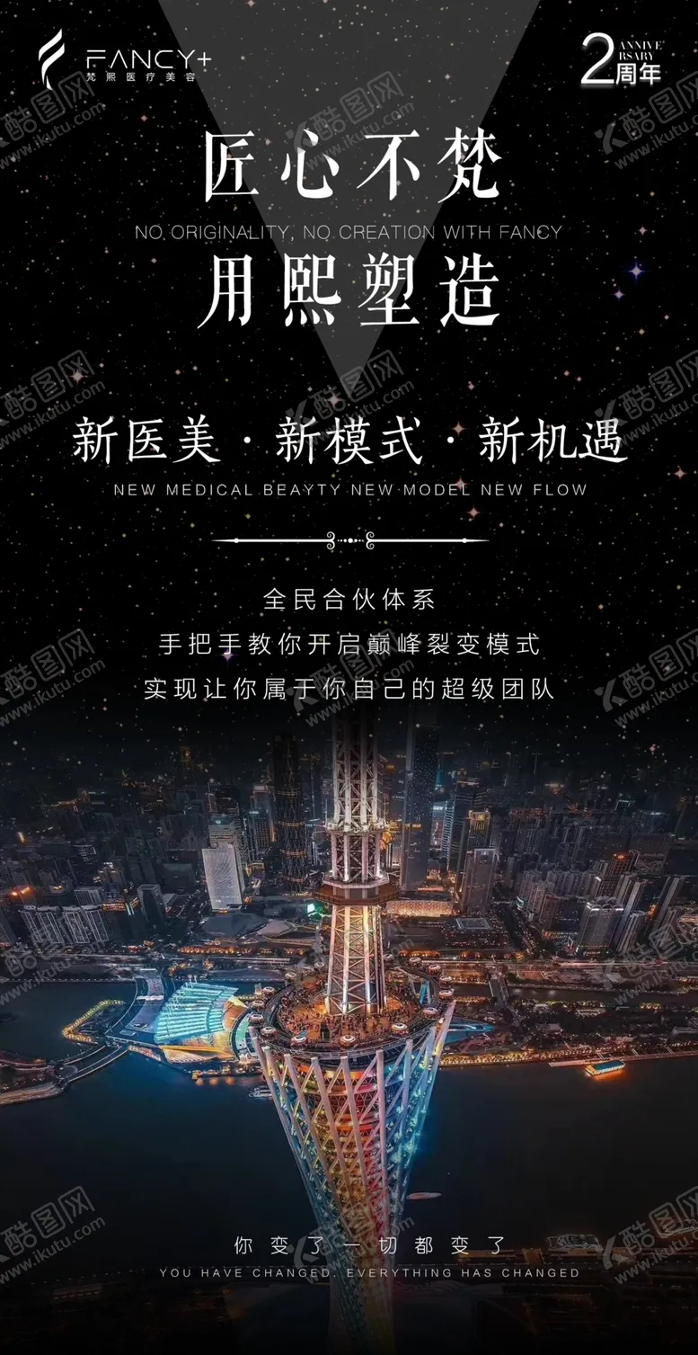 编号：33938604220409265349【酷图网】源文件下载-医美招商海报