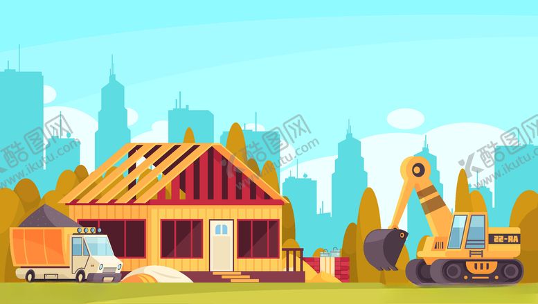 编号：95819209111435229573【酷图网】源文件下载-工程车