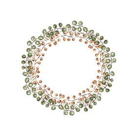 手绘花环