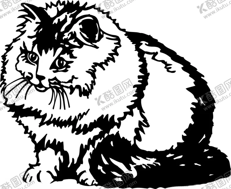 编号：97847202162309008495【酷图网】源文件下载-卡通手绘猫