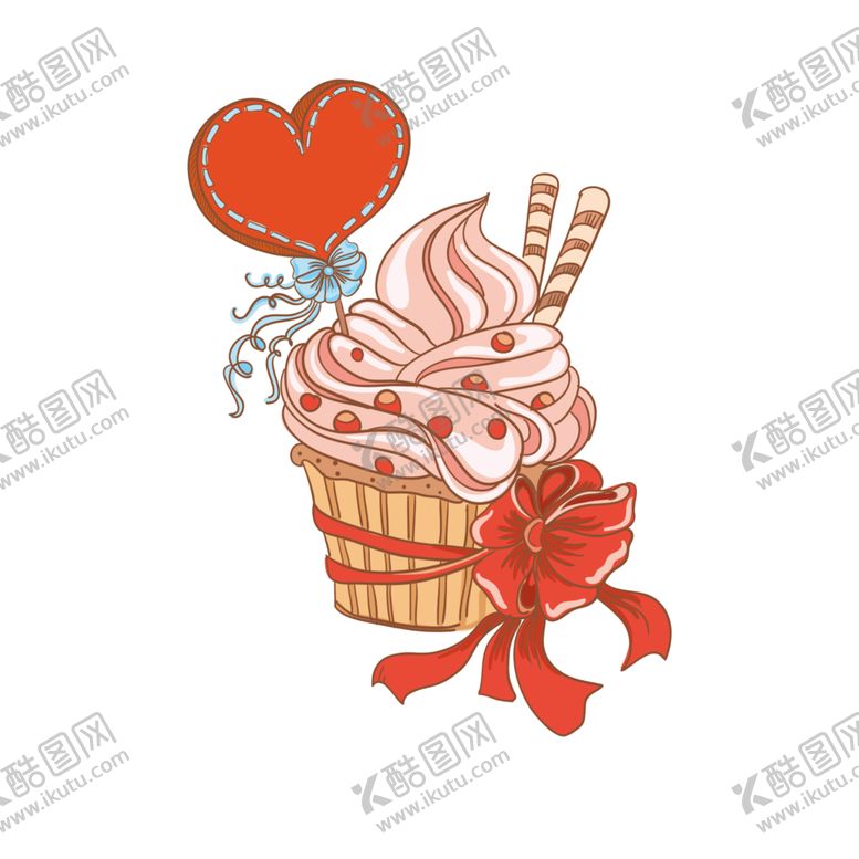 编号：45597210101323247236【酷图网】源文件下载-手绘蛋糕