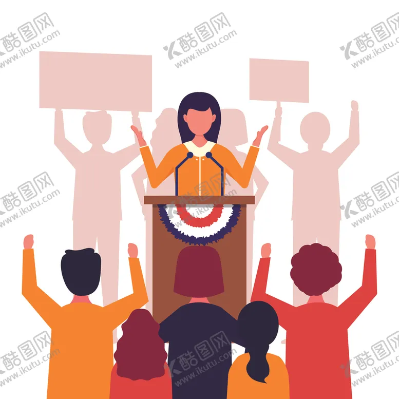 编号：61337801261308367125【酷图网】源文件下载-投票插画