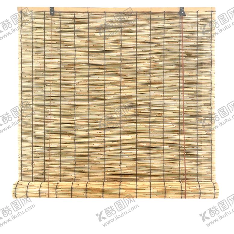 编号：61887105160445246475【酷图网】源文件下载-竹帘芦苇卷帘竹帘素材