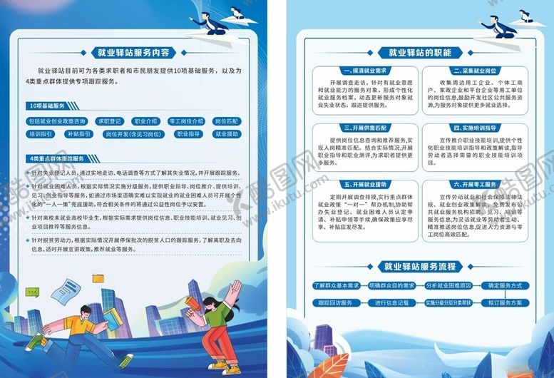 编号：66753502030646486963【酷图网】源文件下载-就业驿站宣传单
