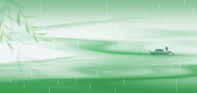 春天春季清明谷雨浅绿色纹背景