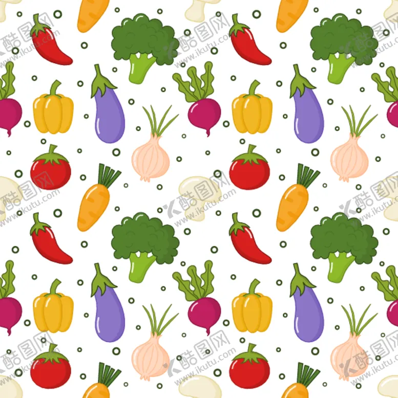 编号：32717609150518564978【酷图网】源文件下载-动植物无缝花纹