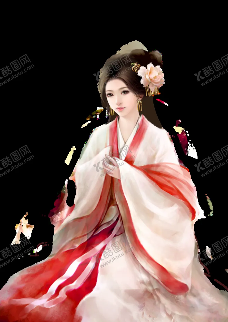 编号：95100210191919145065【酷图网】源文件下载-古风美女  