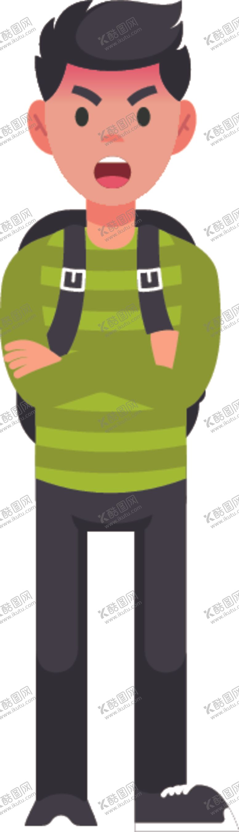 编号：41269410082133053342【酷图网】源文件下载-卡通人物