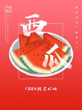 夏日纳凉 西瓜 banner