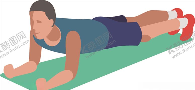 编号：77755605031809023450【酷图网】源文件下载-健身图标人物
