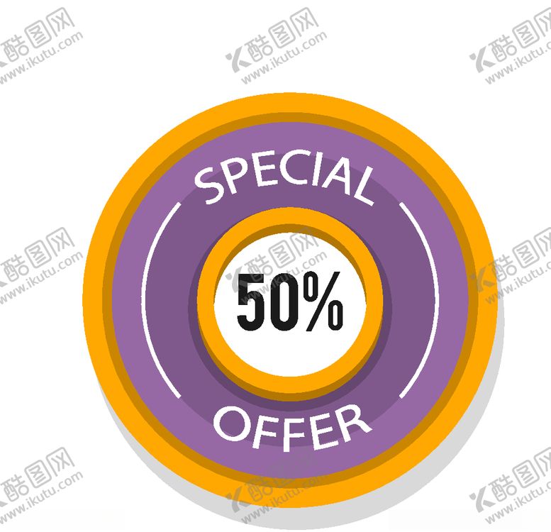 编号：60674610310501114791【酷图网】源文件下载-彩色销售标签矢量图片