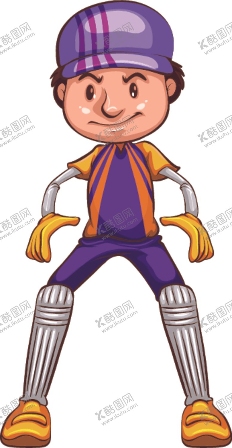 编号：79882110212350557733【酷图网】源文件下载-卡通运动人物