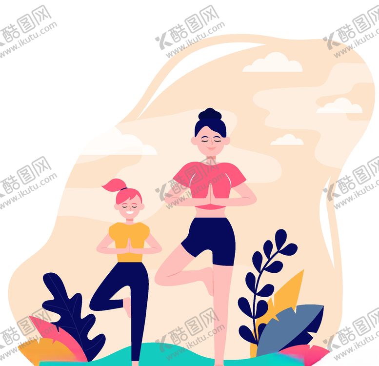 编号：89997106280911308335【酷图网】源文件下载-瑜伽