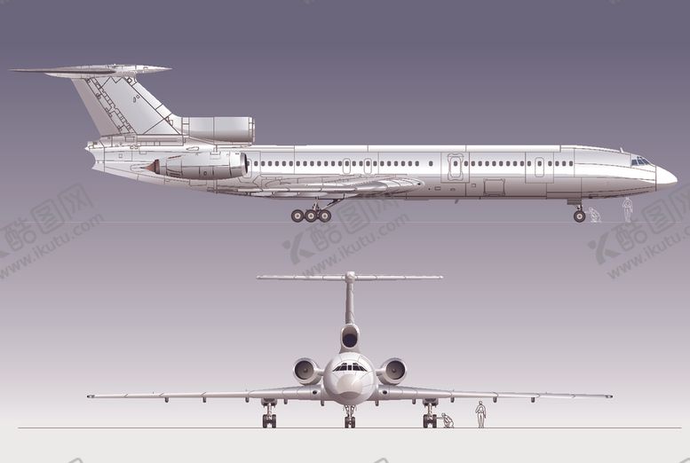 编号：73964909241737327807【酷图网】源文件下载-卡通造型民航客机飞机图片